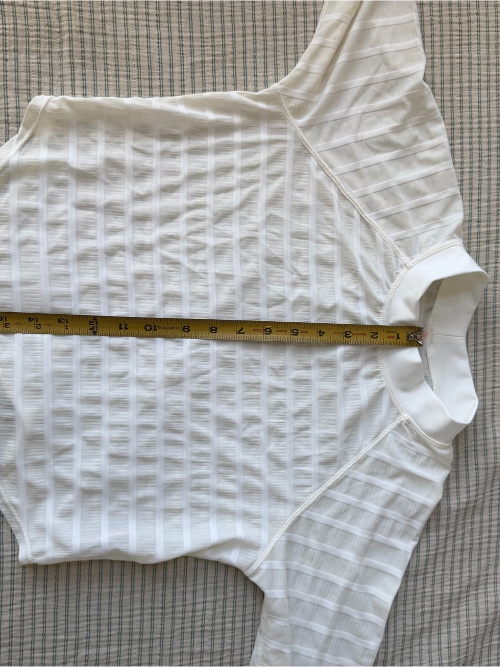 FP Movement White Textured Long Sleeve Crop Top + Skirt Set - Picture 8 of 9